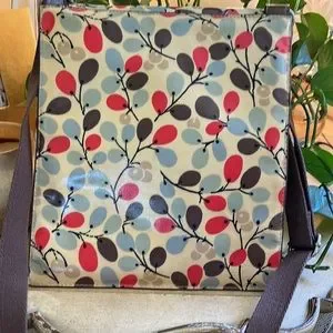 Boden Bags Boden Crossbody Bag Colorful With Brown Strap Great